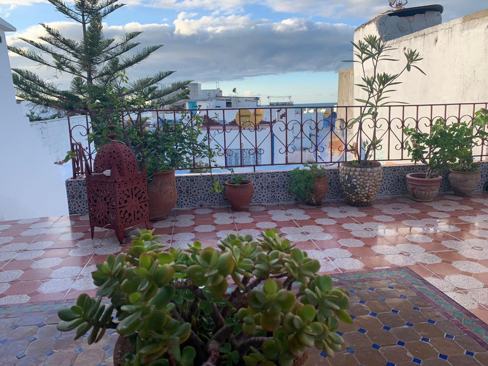 HATHOR ,Casa marroquí con dos terrazas en la Medina antigua , ideal parejas!! Asilah Exterior foto