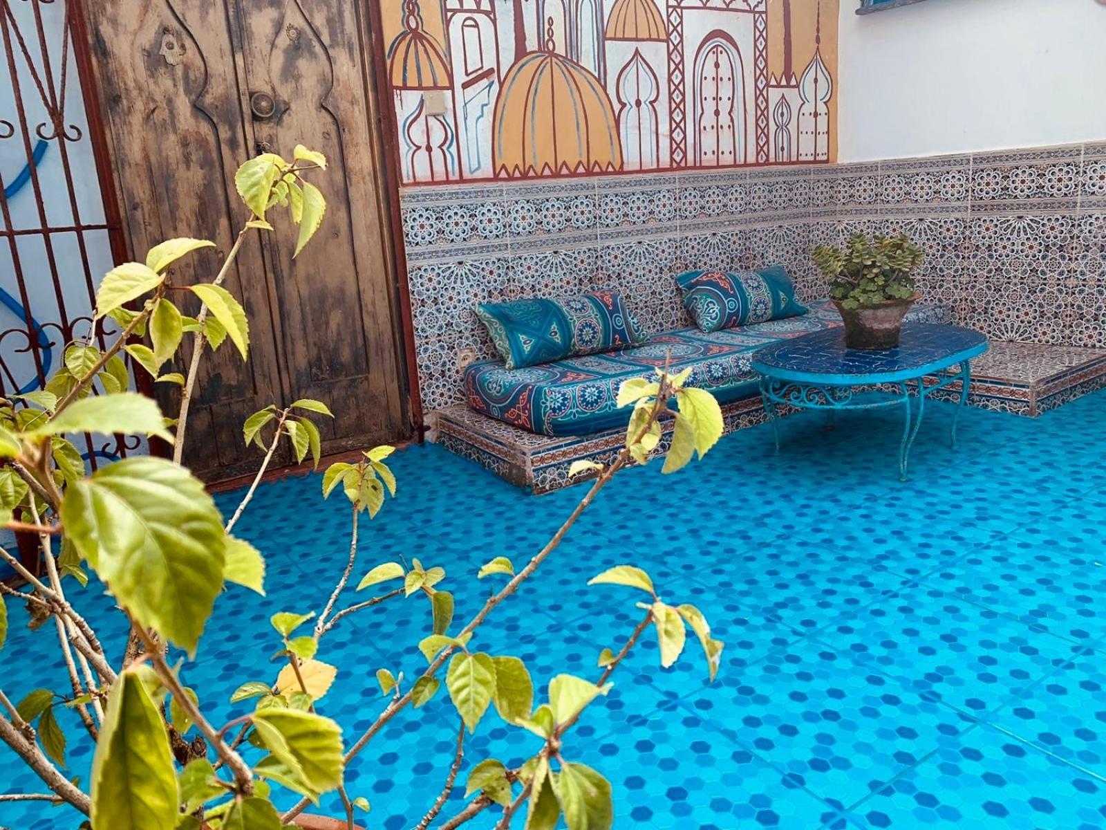 HATHOR ,Casa marroquí con dos terrazas en la Medina antigua , ideal parejas!! Asilah Exterior foto